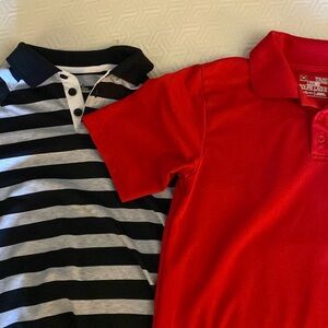 TWO Under Armour polo shirts